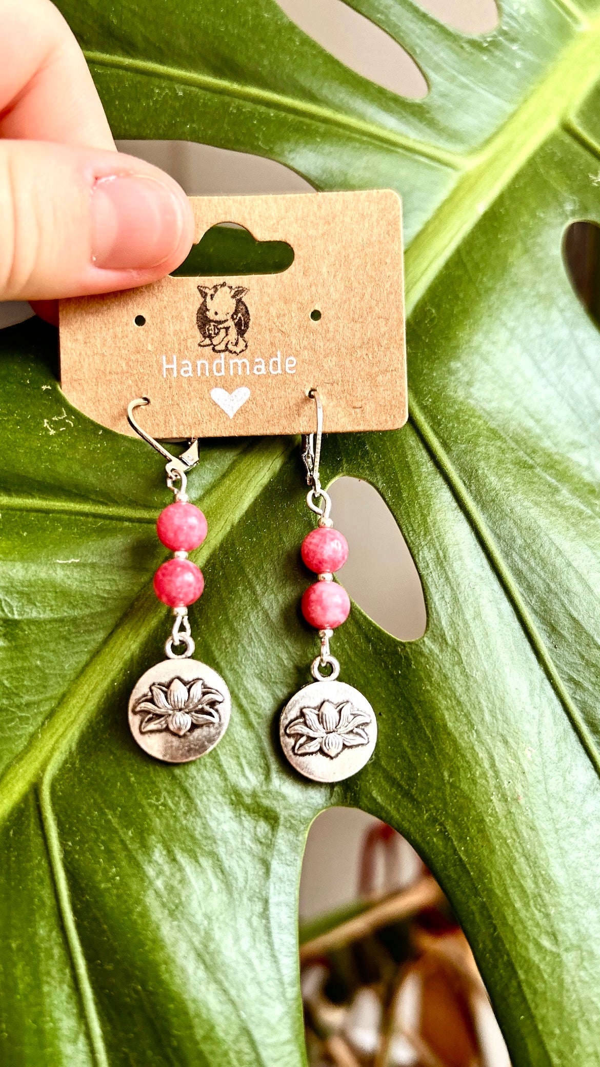 "The Balance Lotus" - Earrings