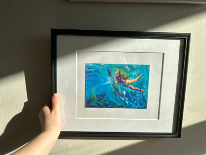 "Surfing spirit" - Art print