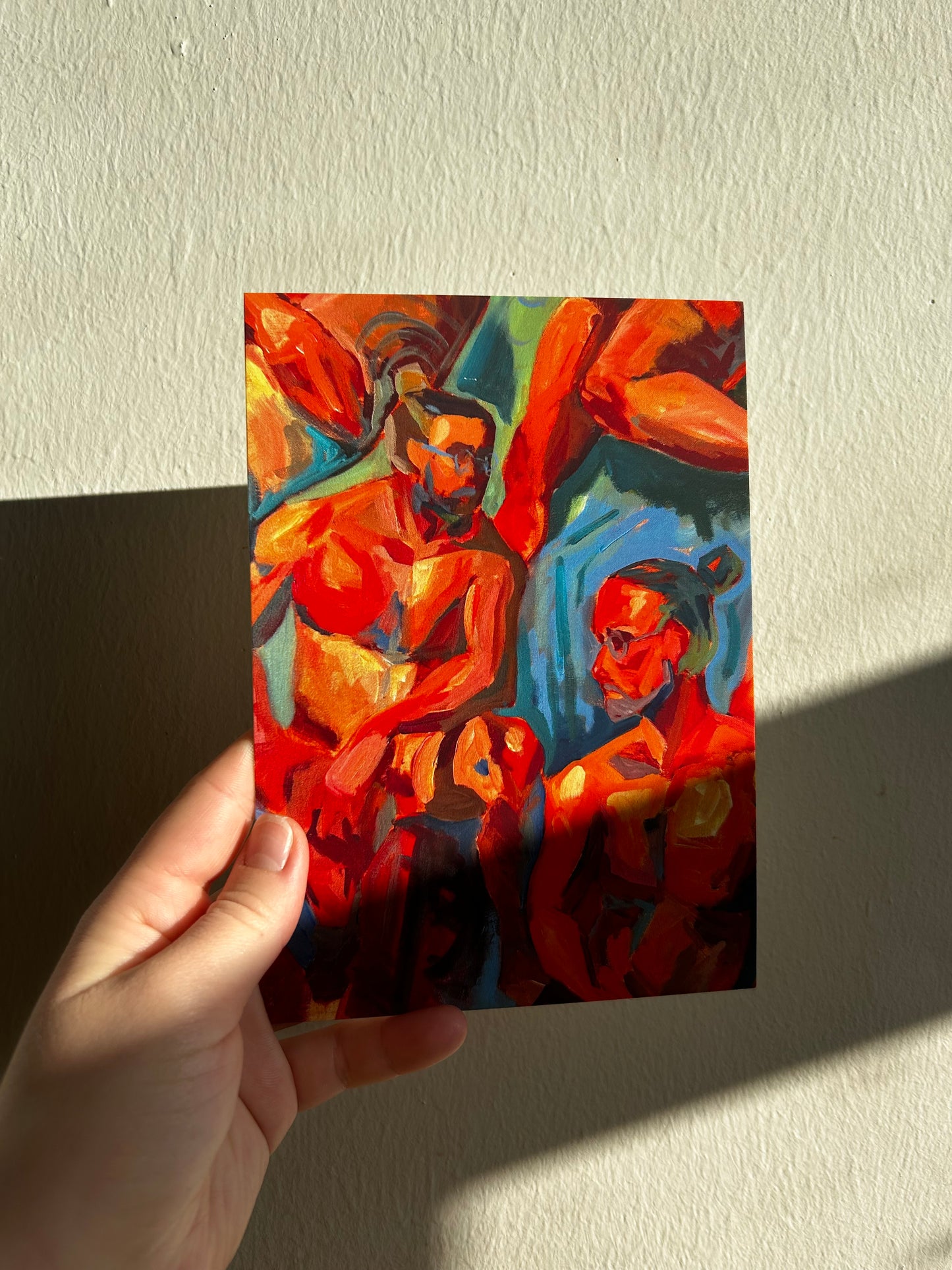 "The Abstract Model" - Art Print