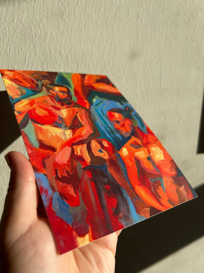 "The Abstract Model" - Art Print