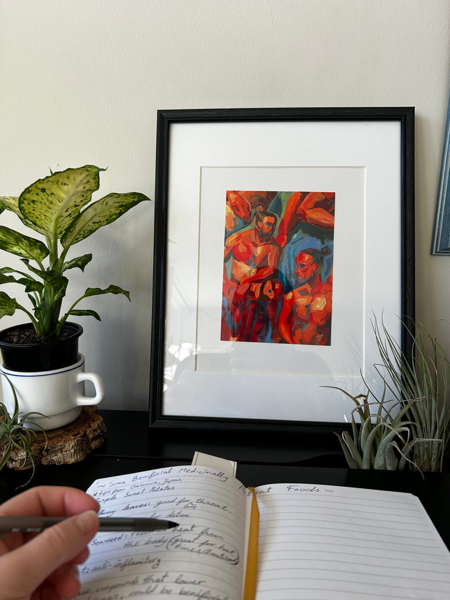 "The Abstract Model" - Art Print