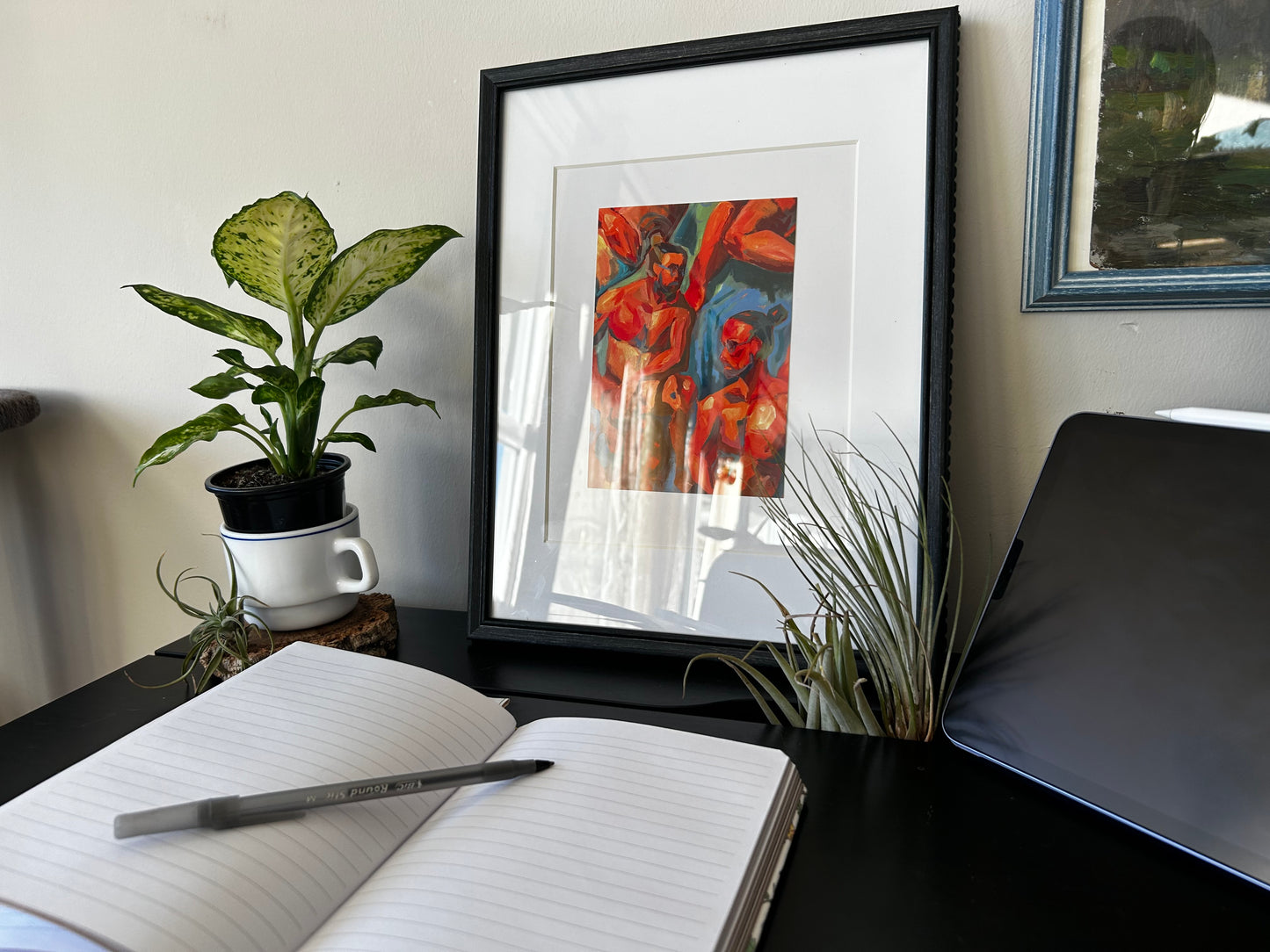 "The Abstract Model" - Art Print
