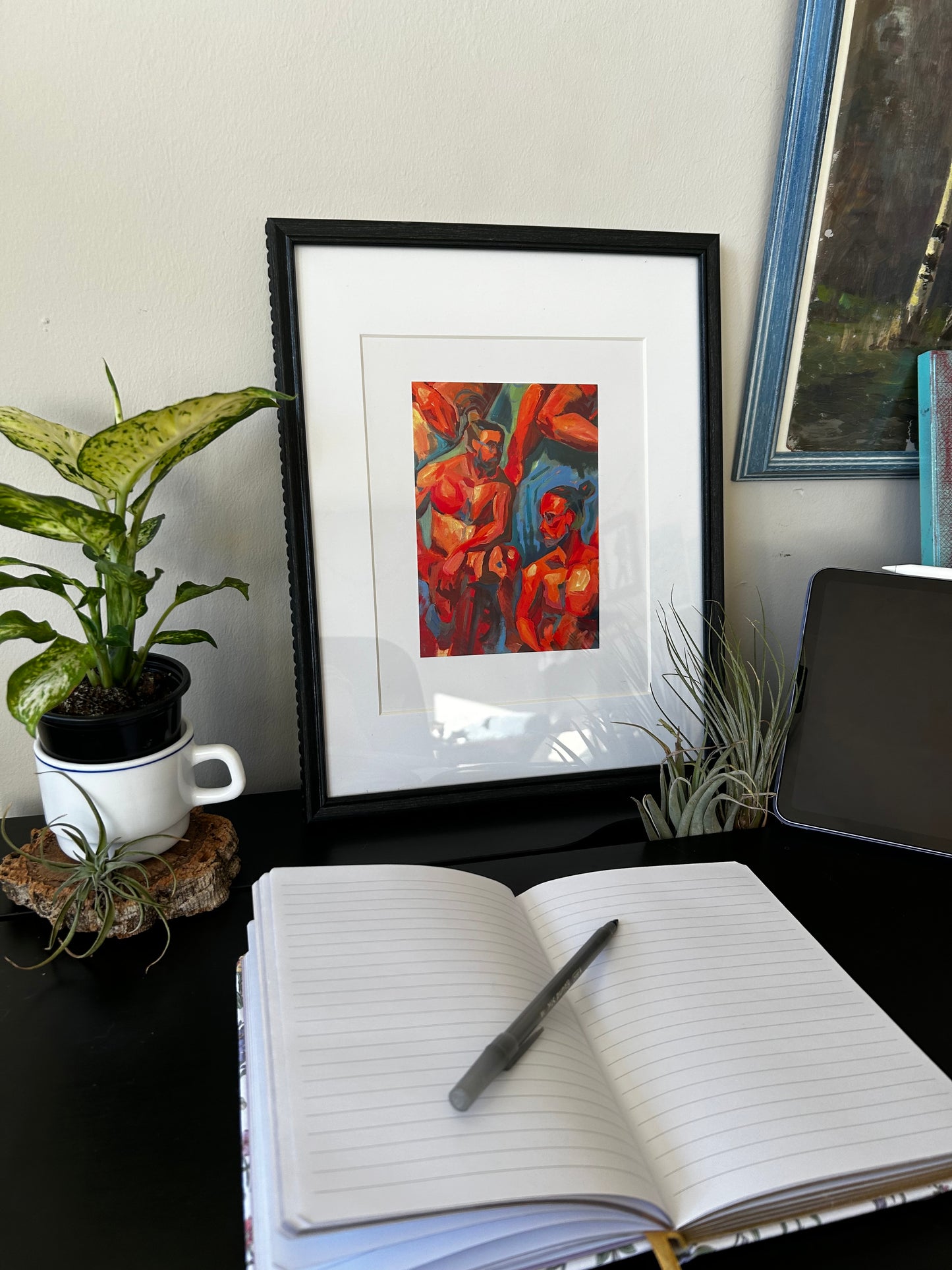 "The Abstract Model" - Art Print